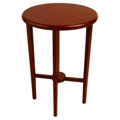 Art Deco Varnish Pedestal Table, 20th Century