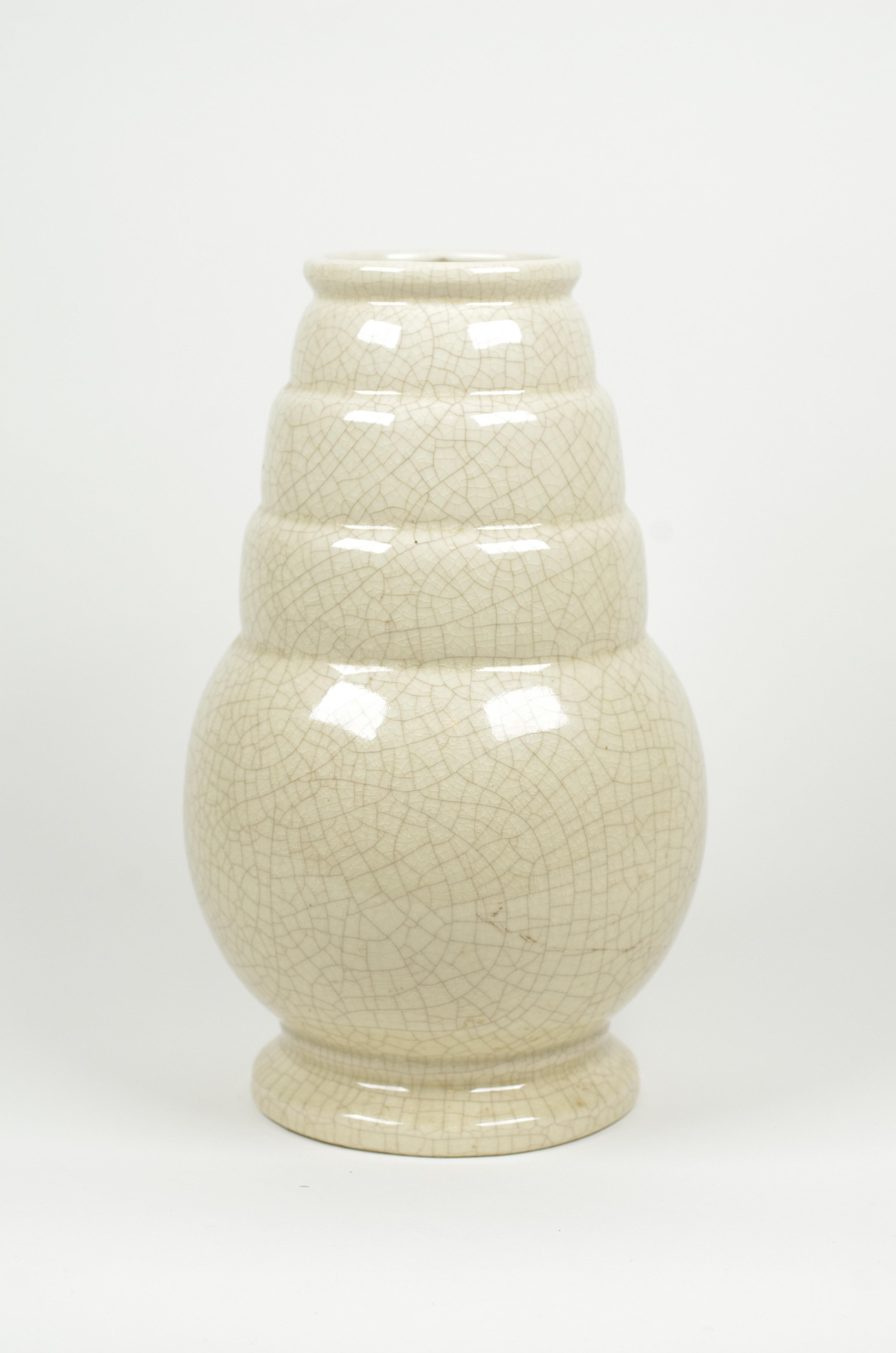 Belgian Art Deco Vase - Auguste Mouzin et Cie