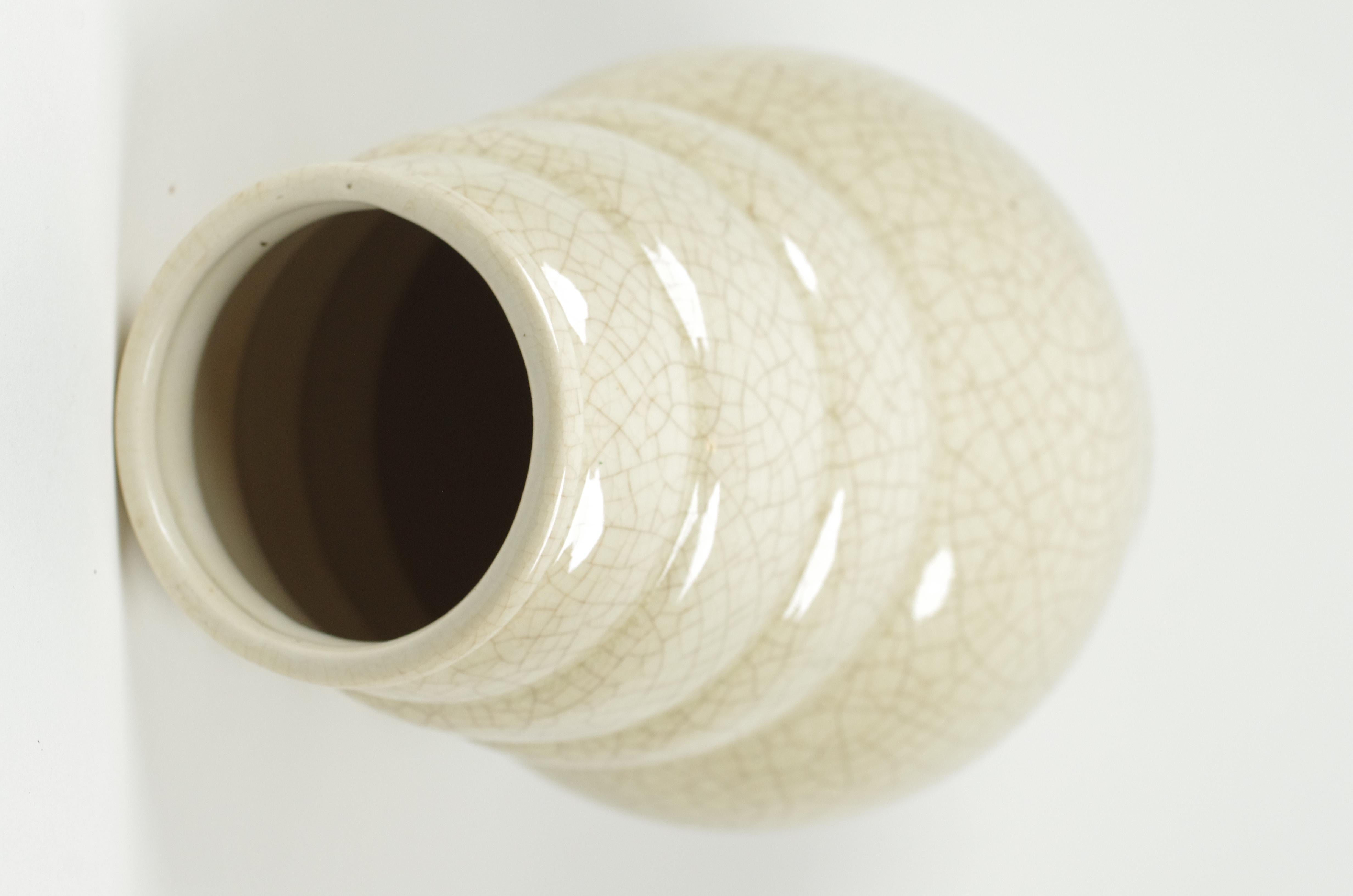 Cotto Vaso Art Déco - Auguste Mouzin et Cie in vendita