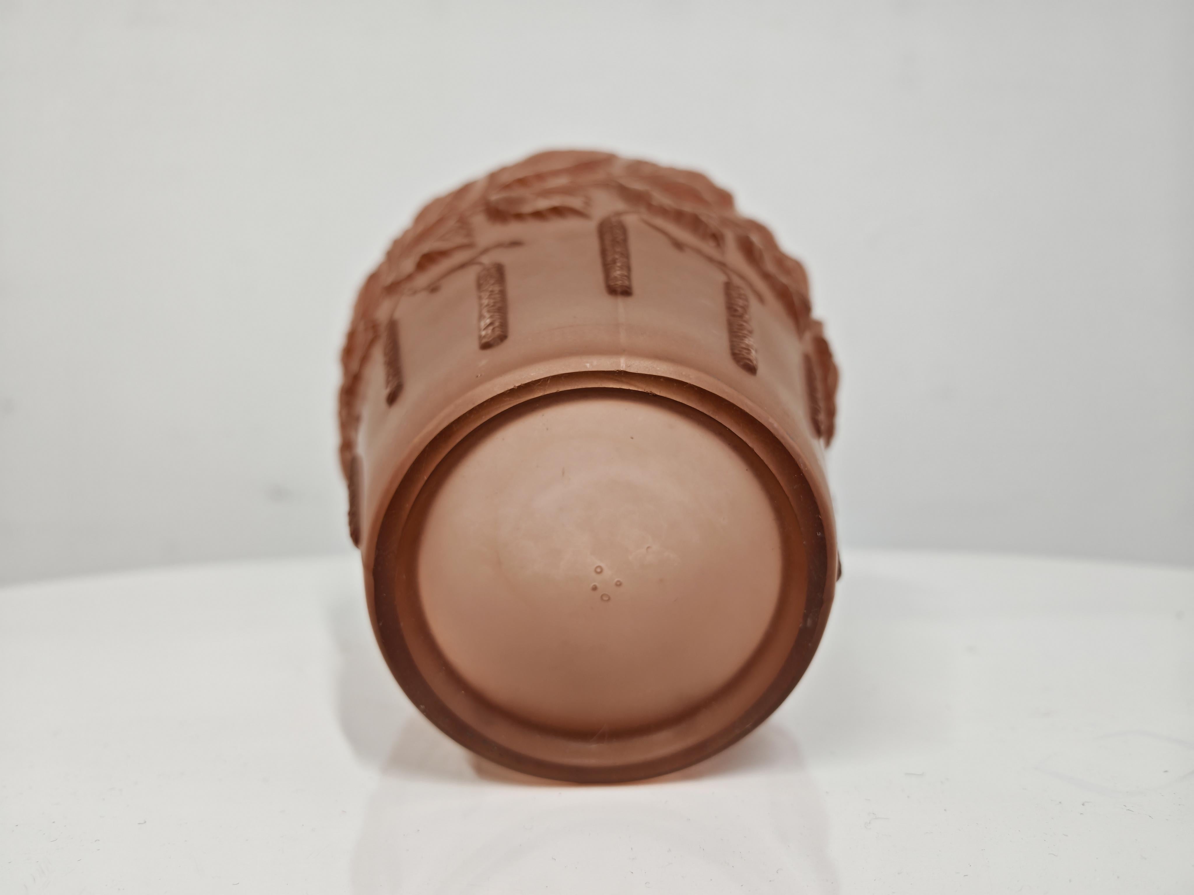 Vetro artistico Vaso Art Deco 