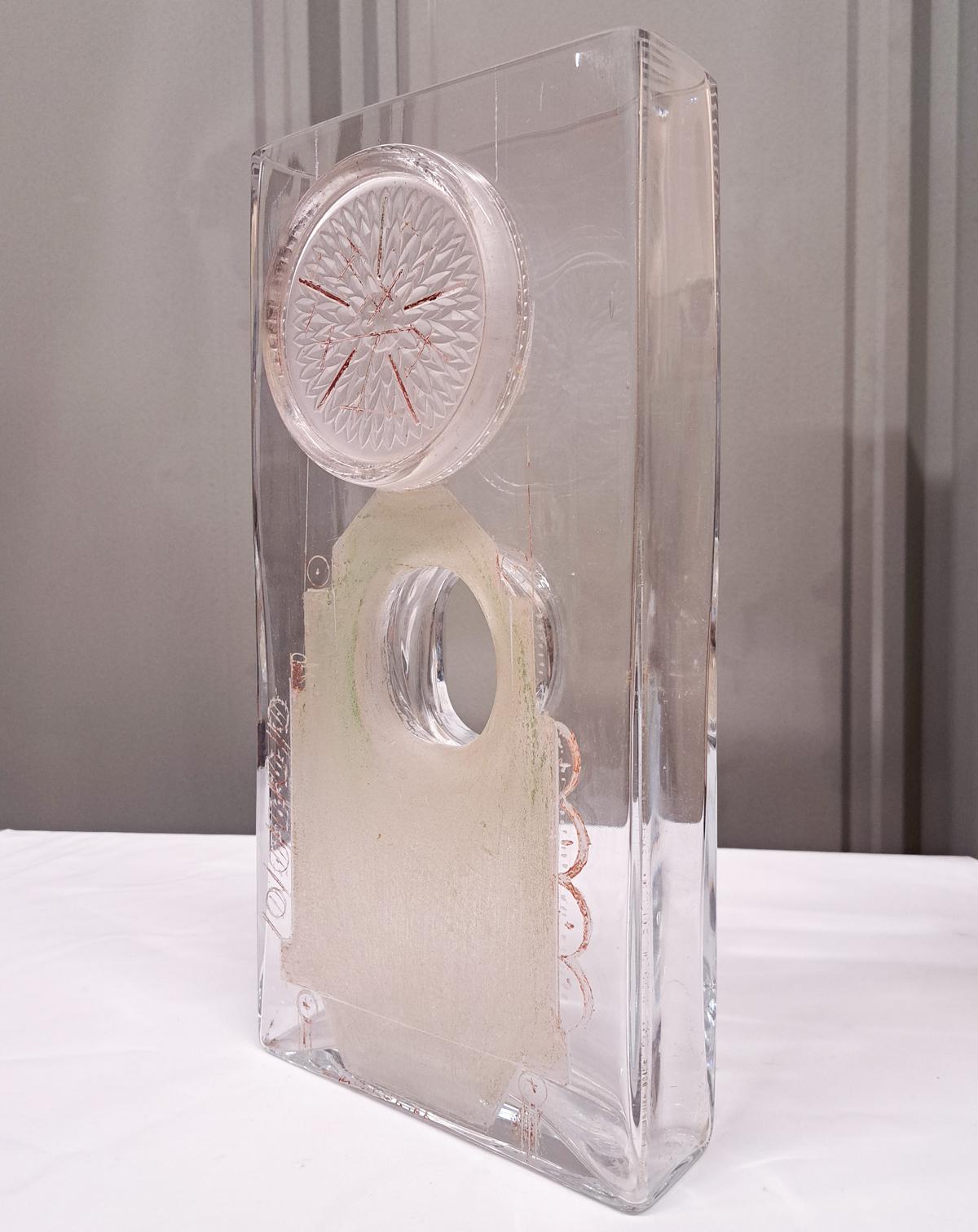 Vaso Art Deco di A. Riecke, Francia - Firmato e datato in vendita 1