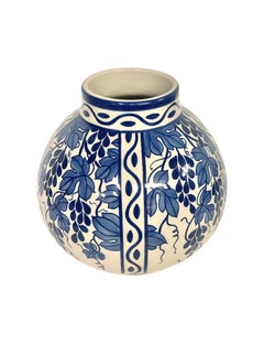 Art Deco Vase Kéramis von Charles Catteau