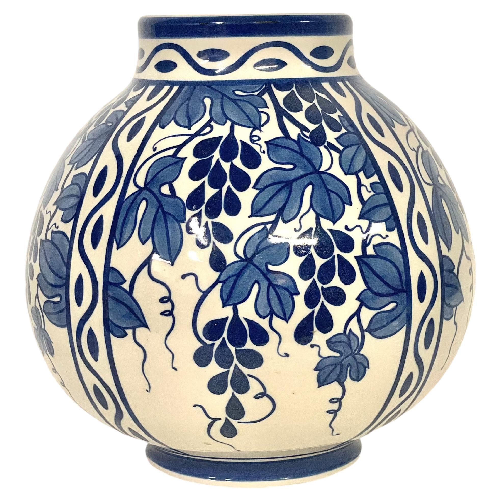 Art Deco Kéramis Vase by Charles Catteau