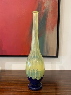 Art Deco Glass Vase by Charles Schneider