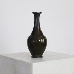 Art Deco Vase by Ellen Schlanbusch for Just Andersen, 1940s, Denmark