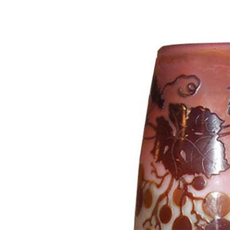 French Art Deco Vase by Emile Galle For Sale