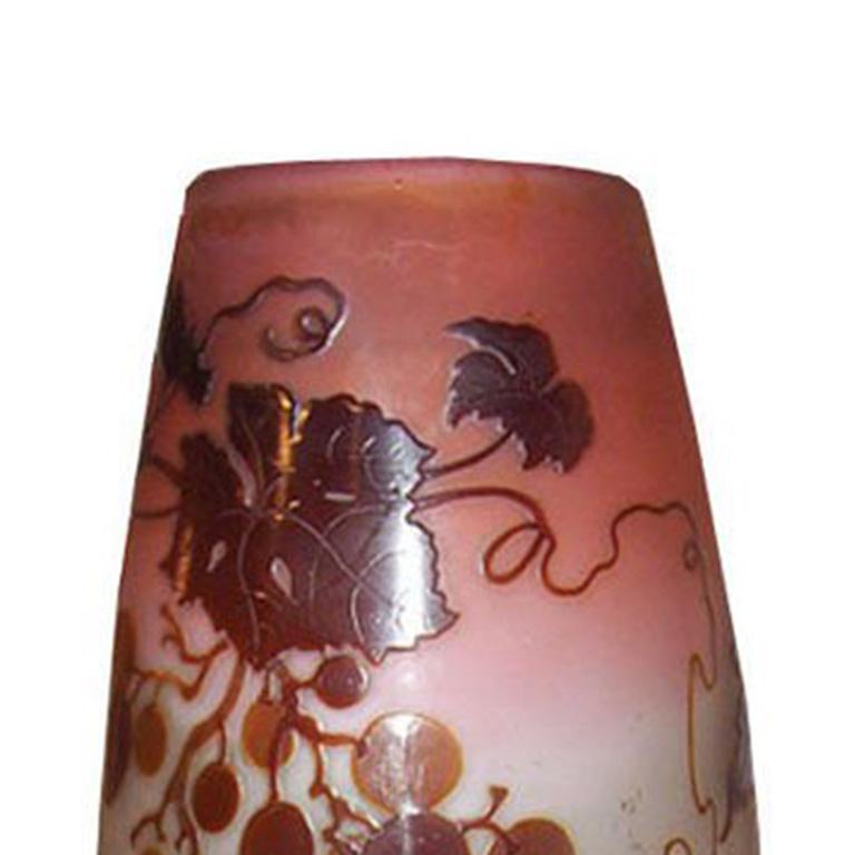 Art Deco Vase by Emile Galle In Excellent Condition For Sale In Pompano Beach, FL