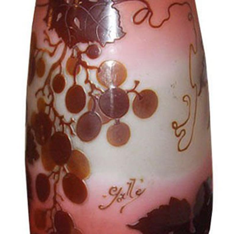 XX secolo Vaso Art Deco di Emile Galle in vendita