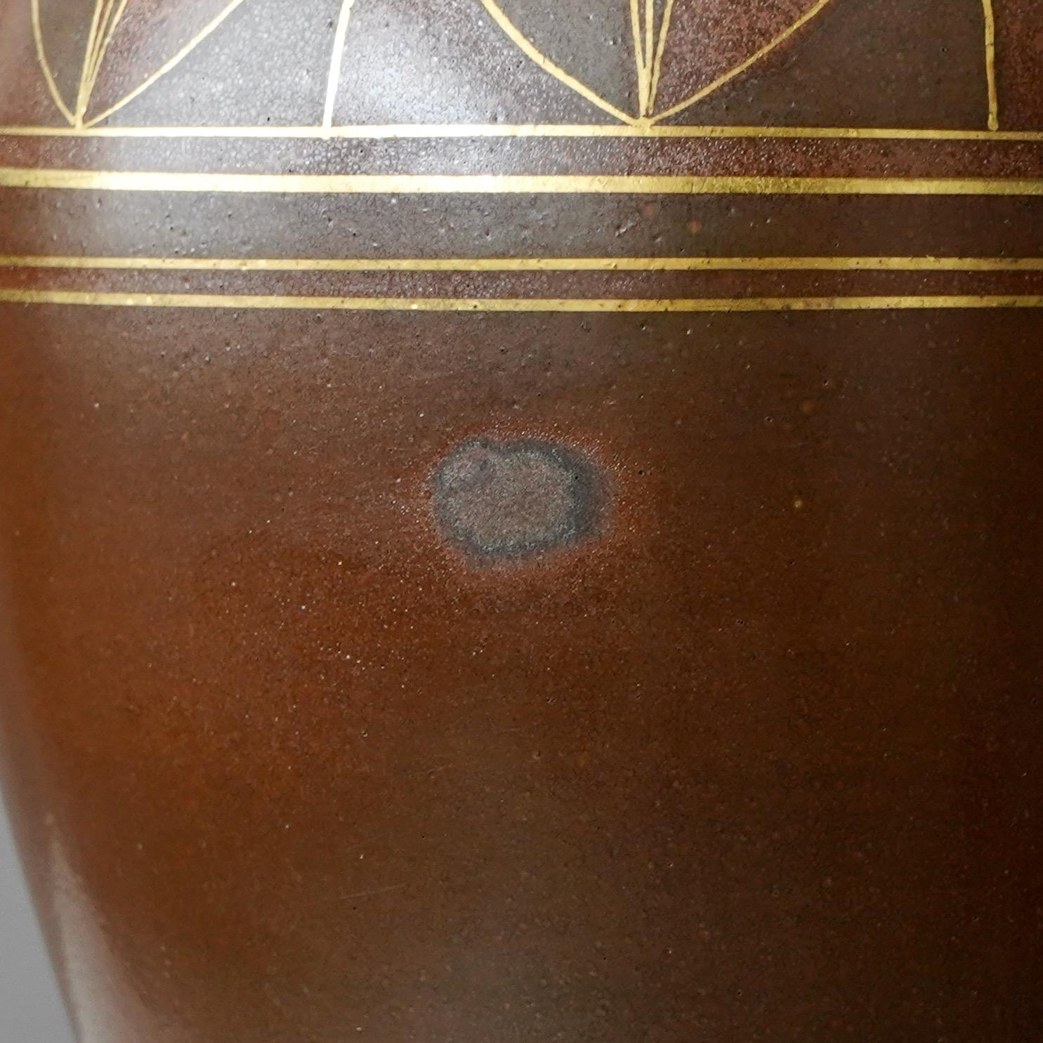 Art Deco Vase by Gunnar Nylund for ALP, Sweden, 1930s 4