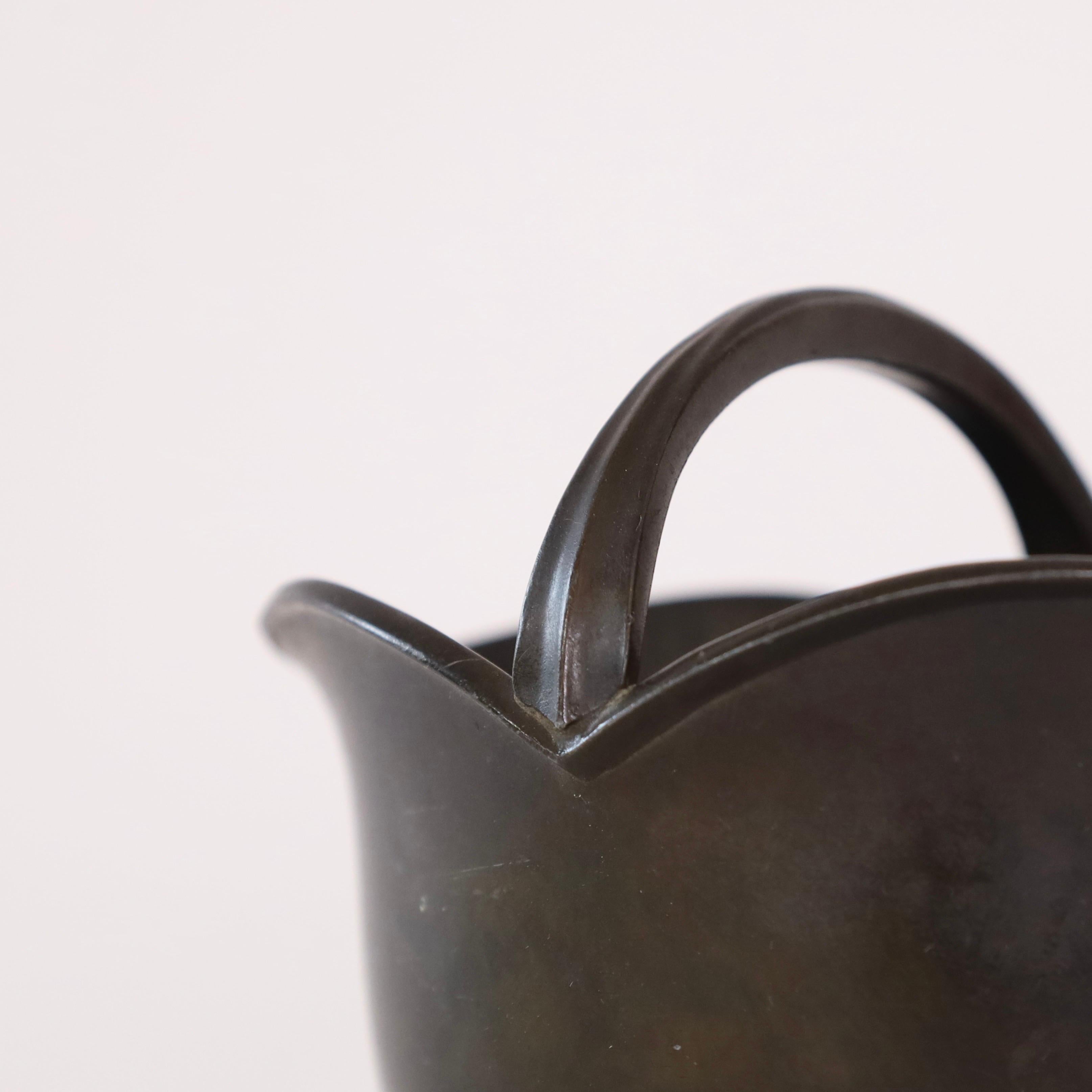 Art Deco Vase by Just Andersen, 1930s, Denmark For Sale 4