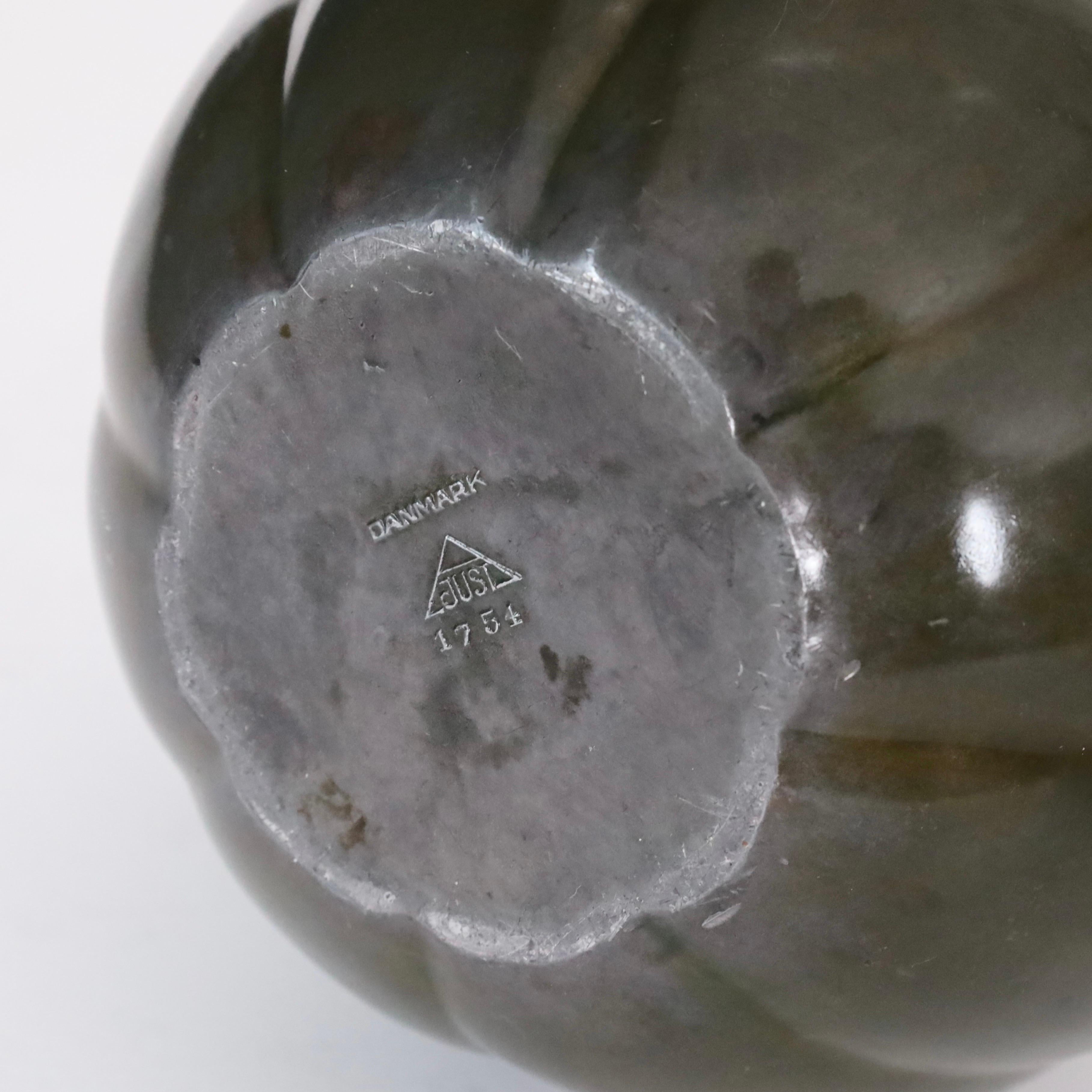 Art Deco Vase by Just Andersen, 1930s, Denmark For Sale 4