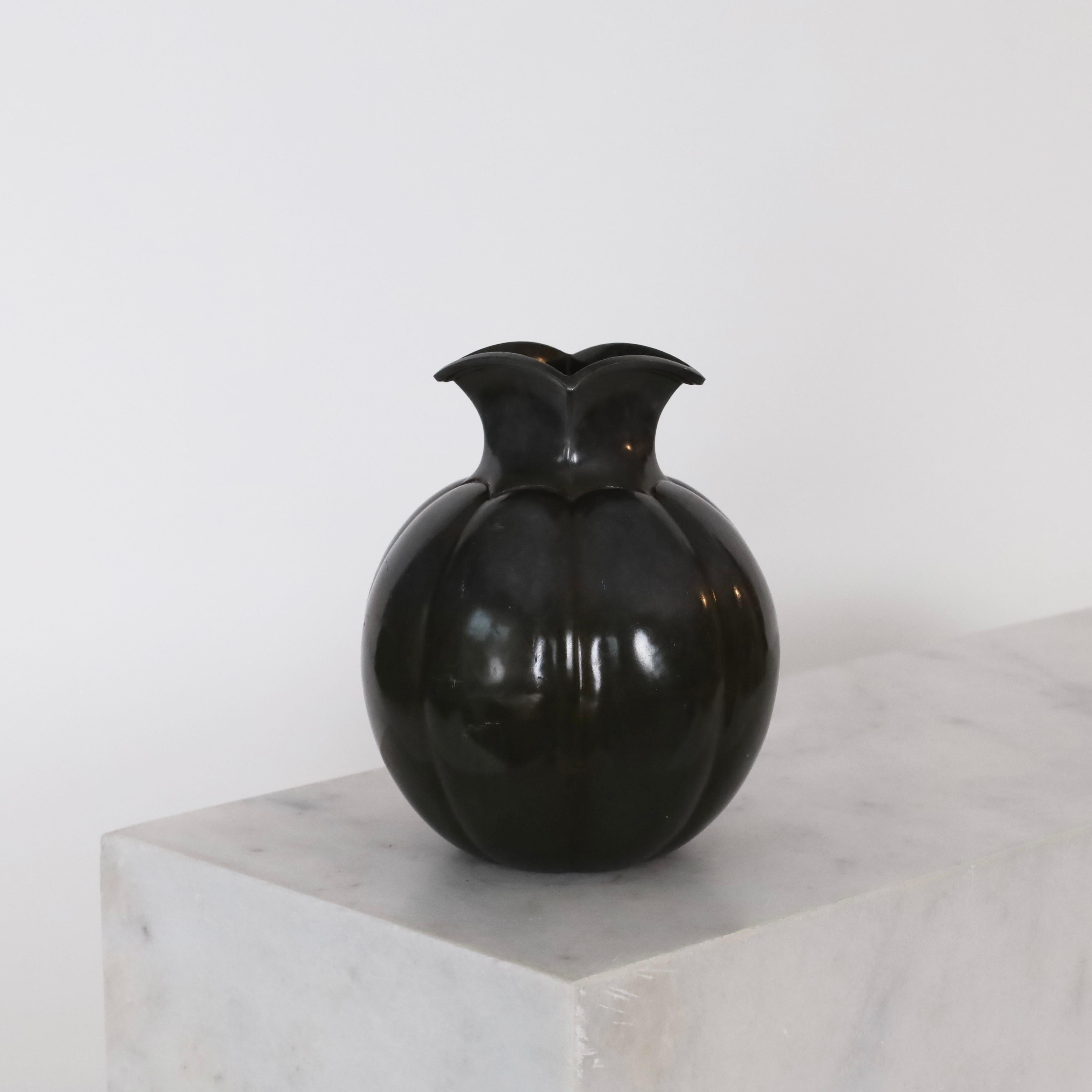 Danish Art Deco Vase by Just Andersen, 1930s, Denmark For Sale