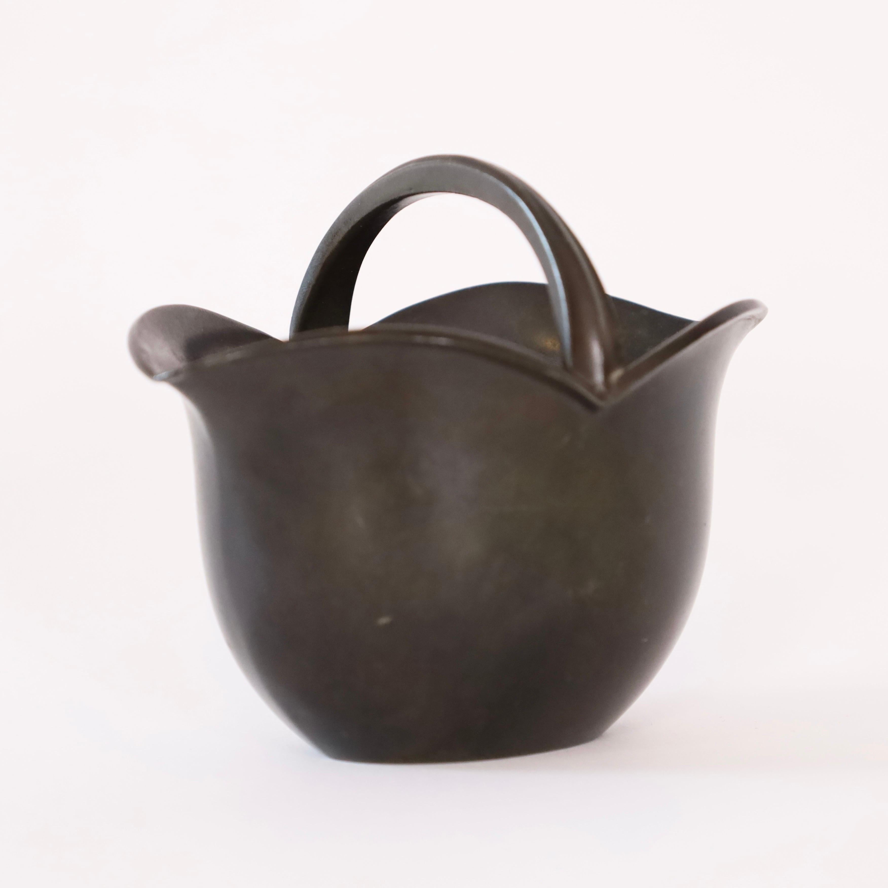 Art Deco Vase by Just Andersen, 1930s, Denmark For Sale 2