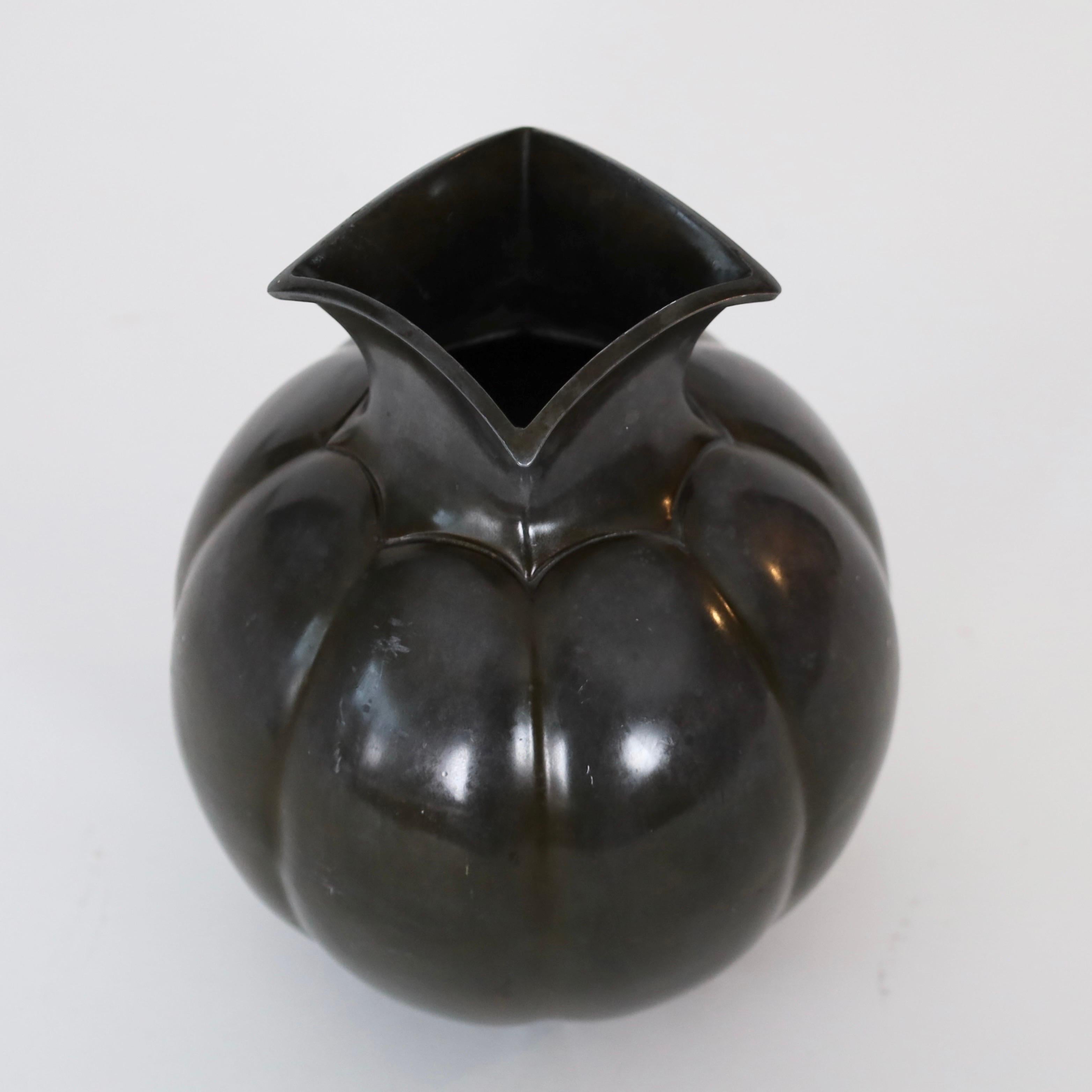 Art Deco Vase by Just Andersen, 1930s, Denmark For Sale 2