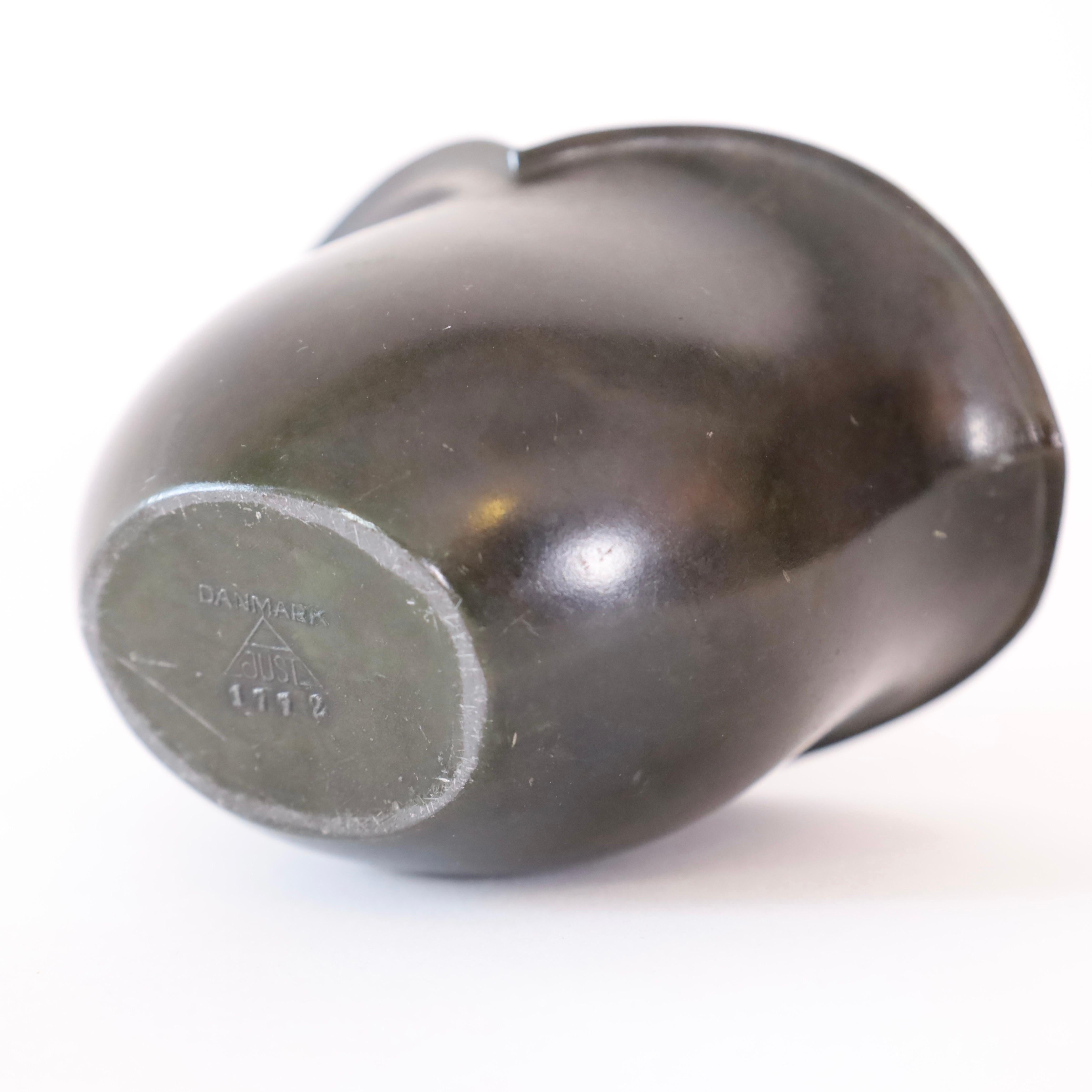 Art Deco Vase by Just Andersen, 1930s, Denmark For Sale 3