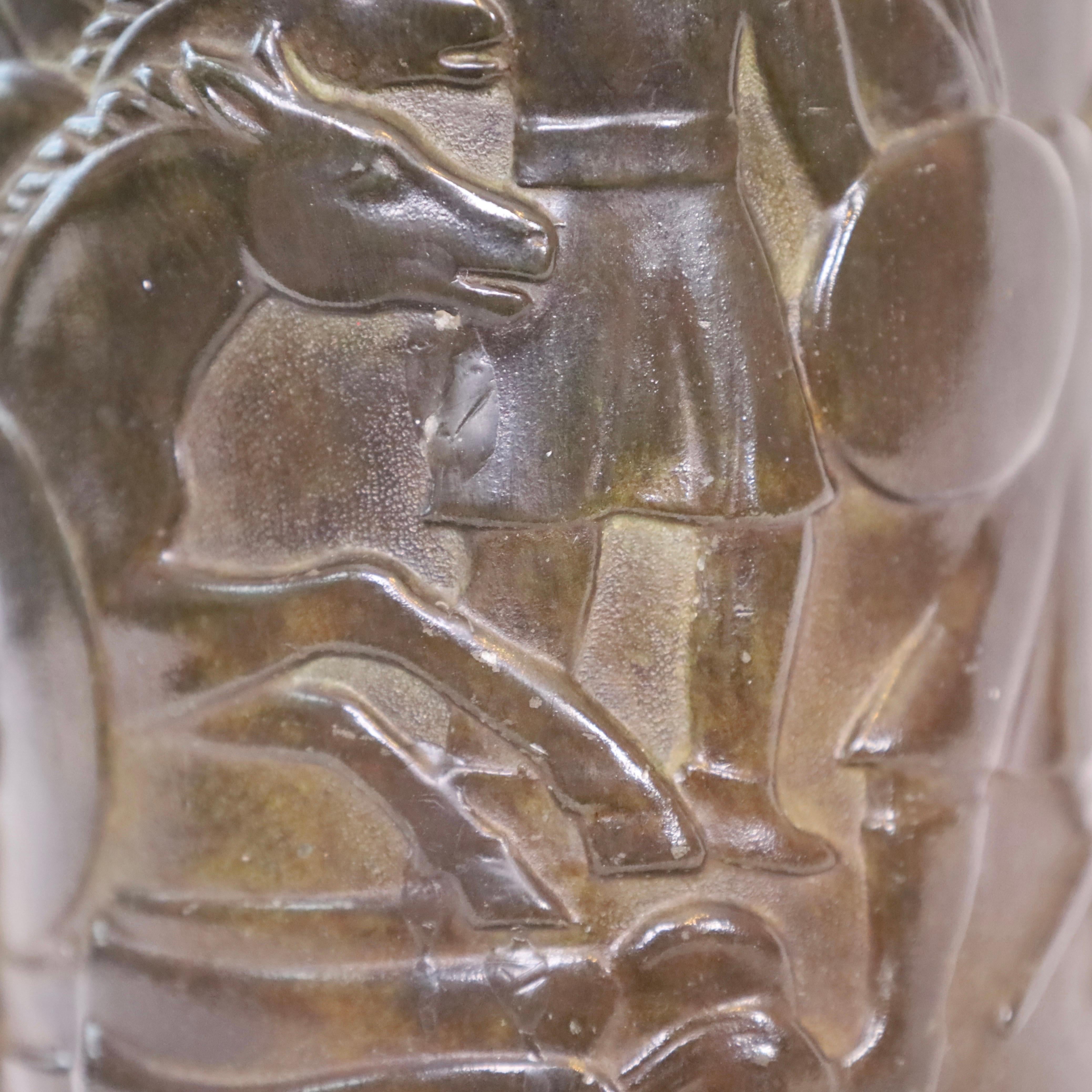 Vaso Art déco di Just Andersen, anni '1940, Danimarca in vendita 6