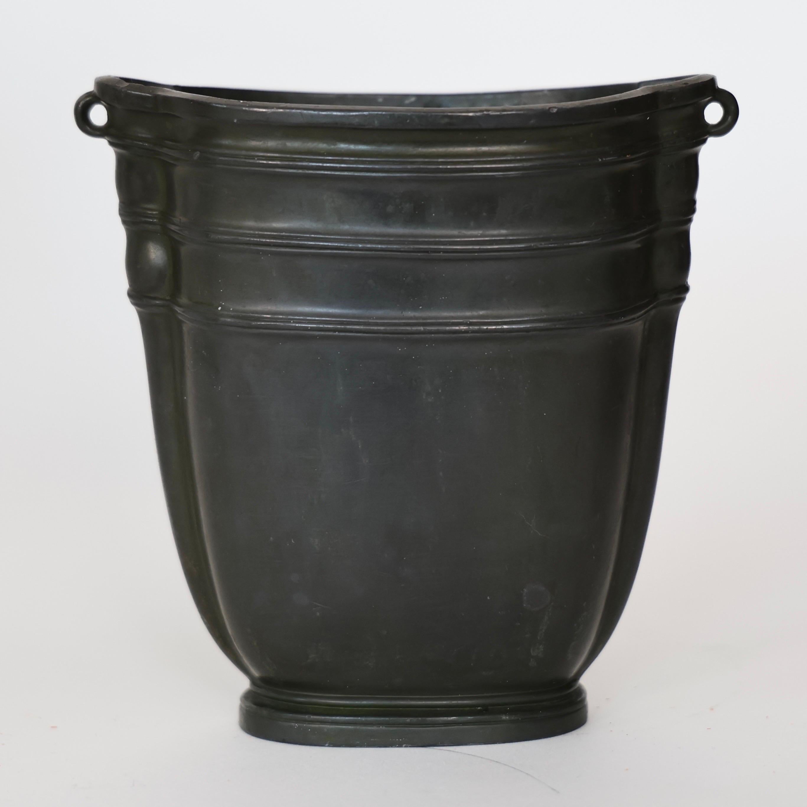 Vaso Art Deco di Just Andersen, anni '1940, Danimarca in vendita 1