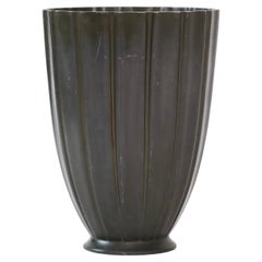 Vintage Art deco vase by Just Andersen, 1940s, Denmark