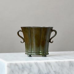 Jarrón Art Decó de Just Andersen, Dinamarca, años 30