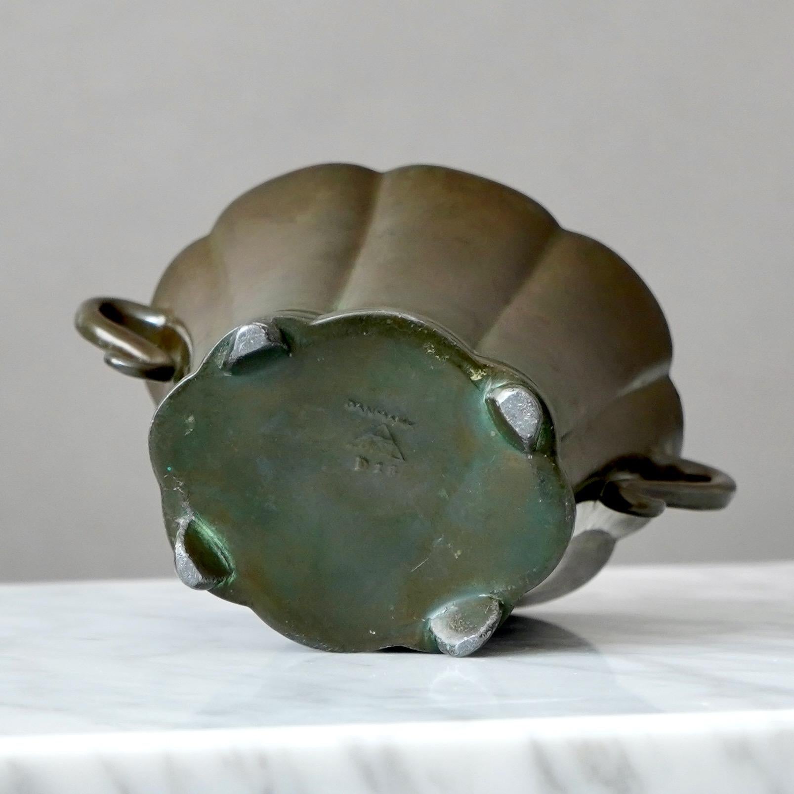 Art Deco Vase by Just Andersen, Denmark, 1930s For Sale 2