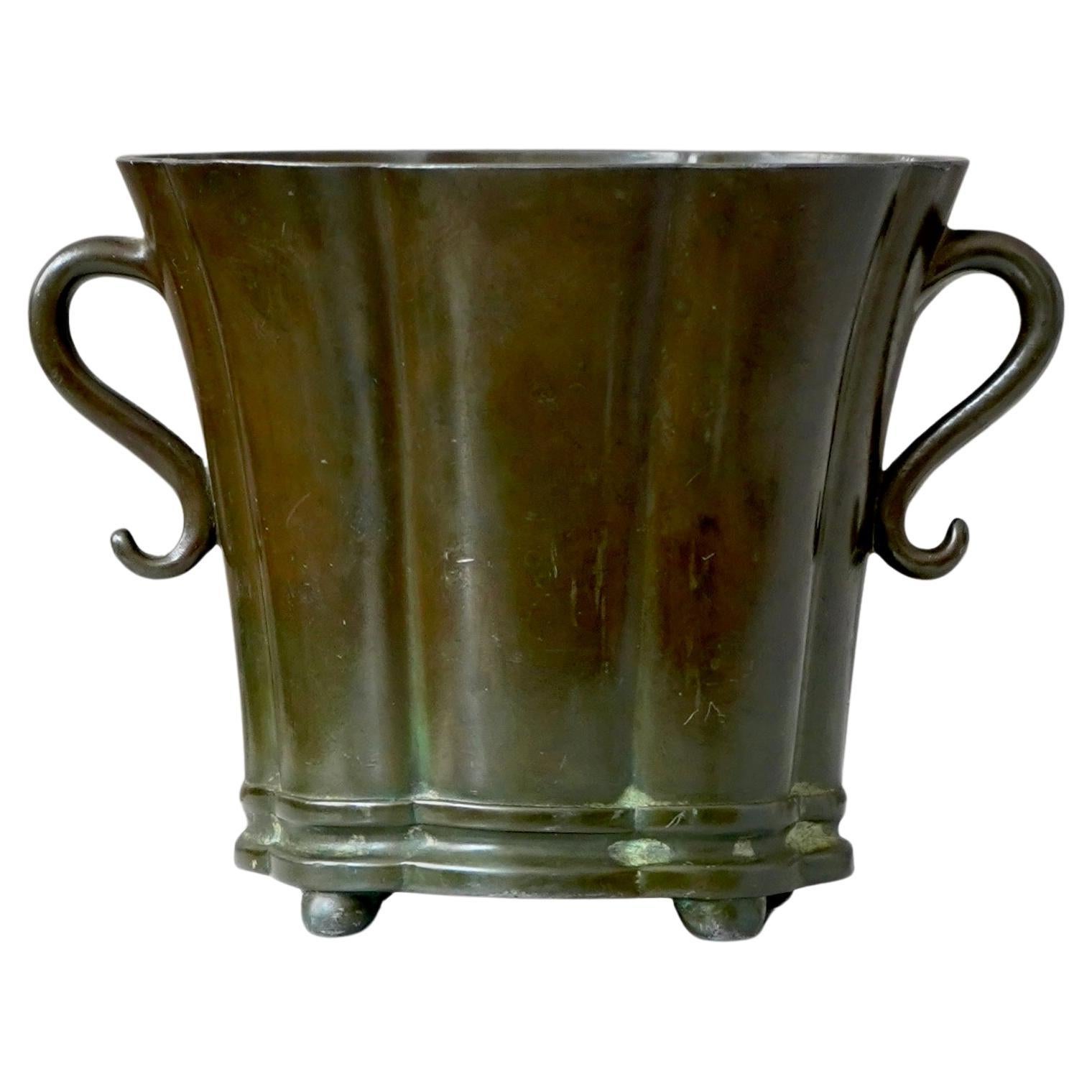 Vase Art déco de Just Andersen, Danemark, années 1930