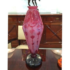 Art Deco Vase by Le Verre Francais - Schneider