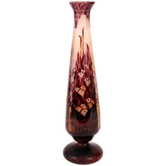 Art Deco Vase by Le Verre Francais