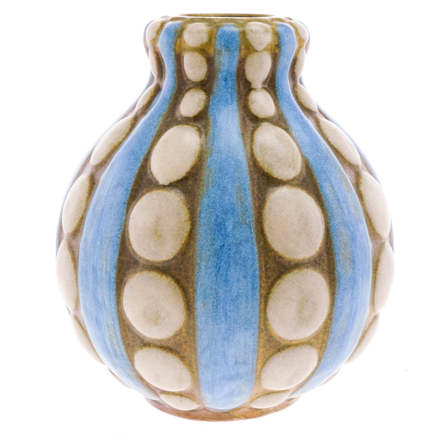 French Art Deco Vase by Louis Lourioux