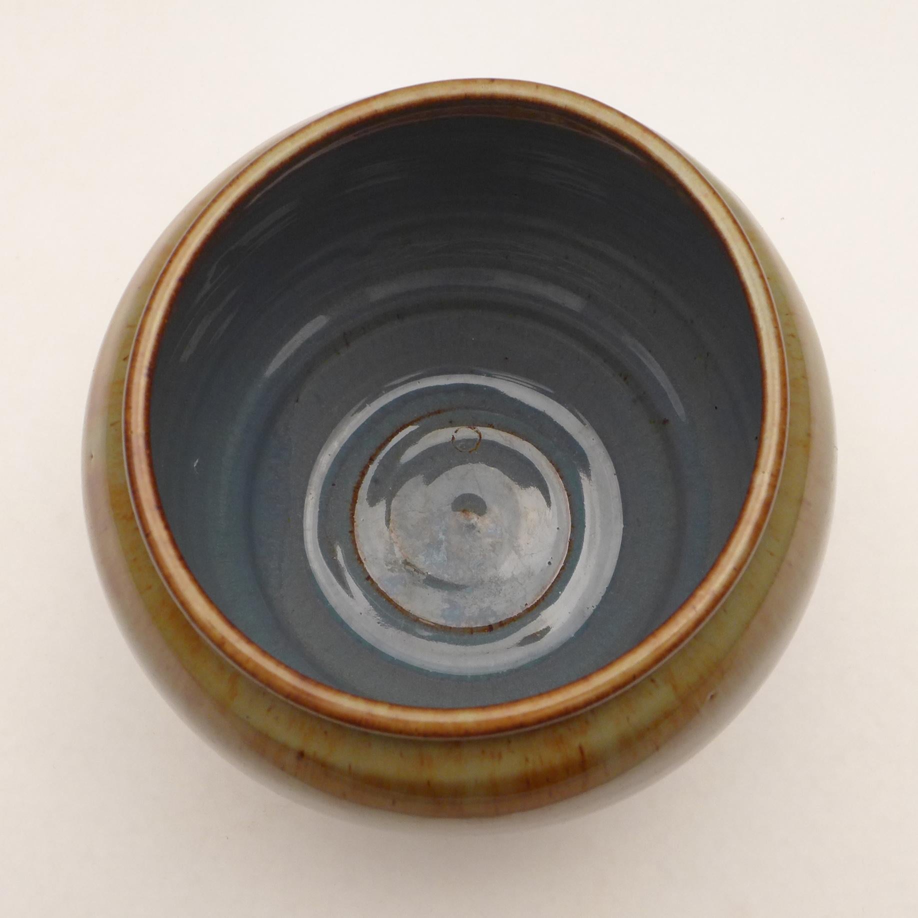 Ceramic Art Deco Vase by W.C. Brouwer For Sale