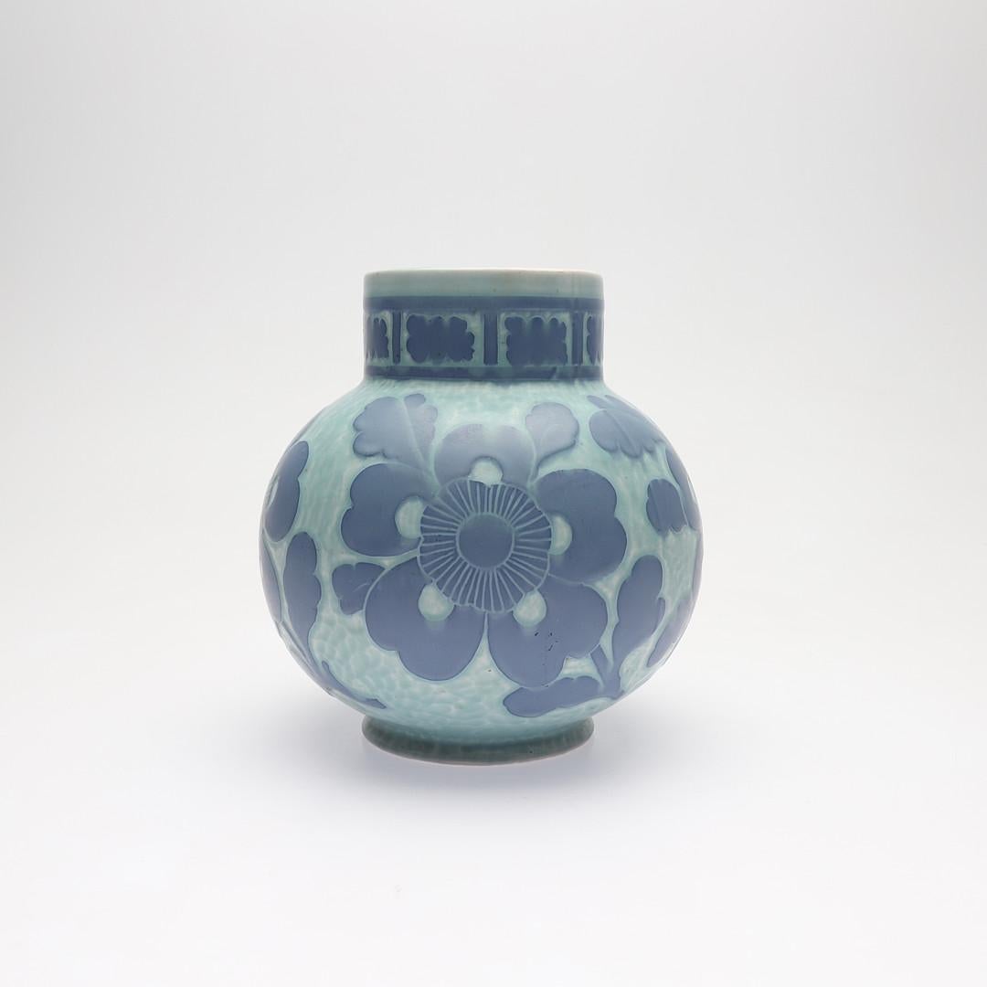 Art Deco Vase Ceramic, 