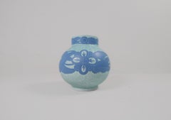 Art Deco Vase Gustavsberg Sgraffito Josef Ekberg, Sweden, 1922