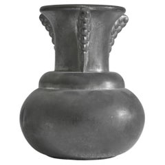 Art Deco Vase in Pewter