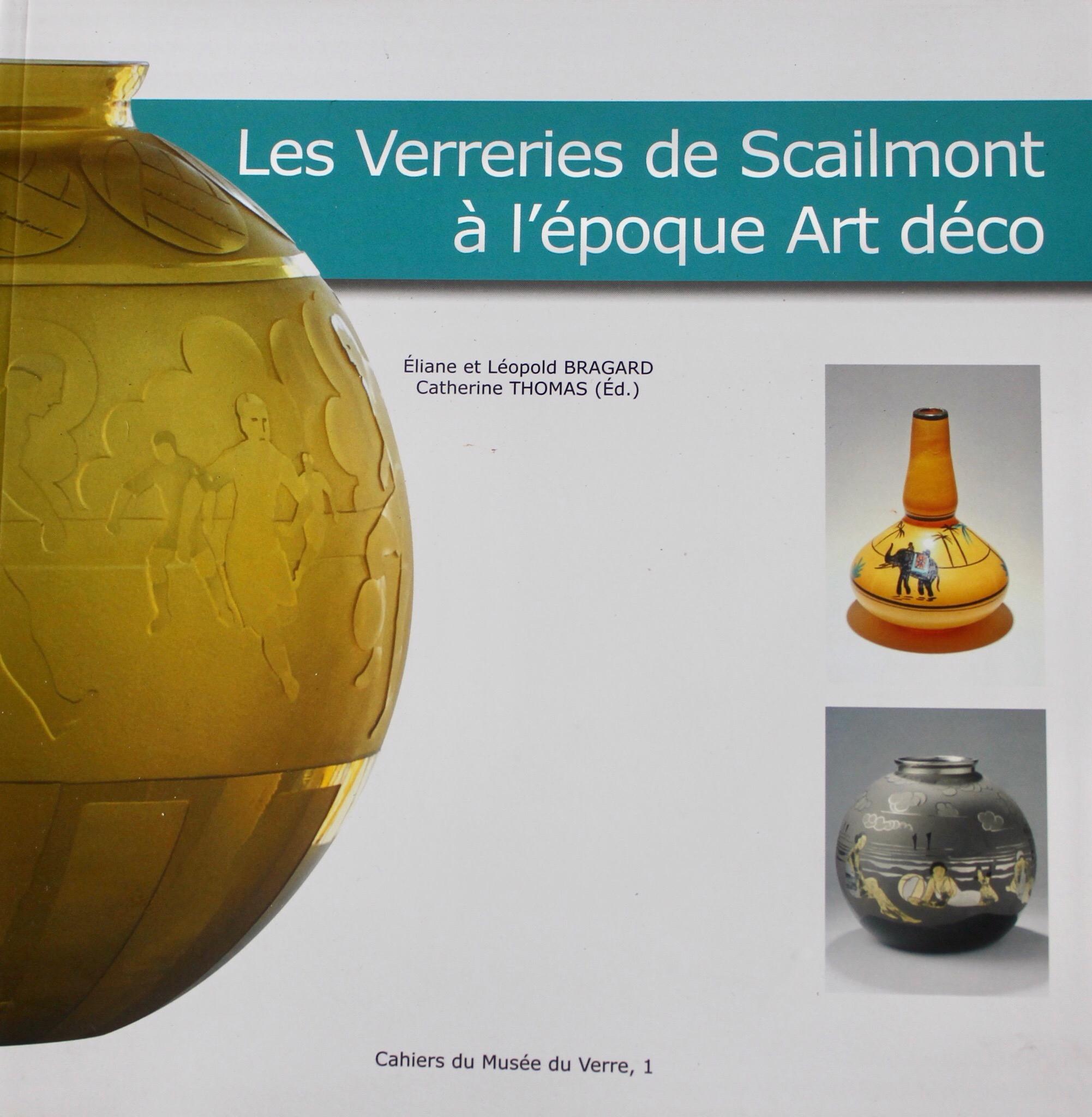 Mehrschichtige Art-déco-Vase aus Scailmont-Glas von Henri Heemskerk, 1886-1953 im Angebot 3