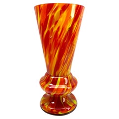 Art Deco Vase Multiple Layered Glass Scailmont by Henri Heemskerk, 1933s