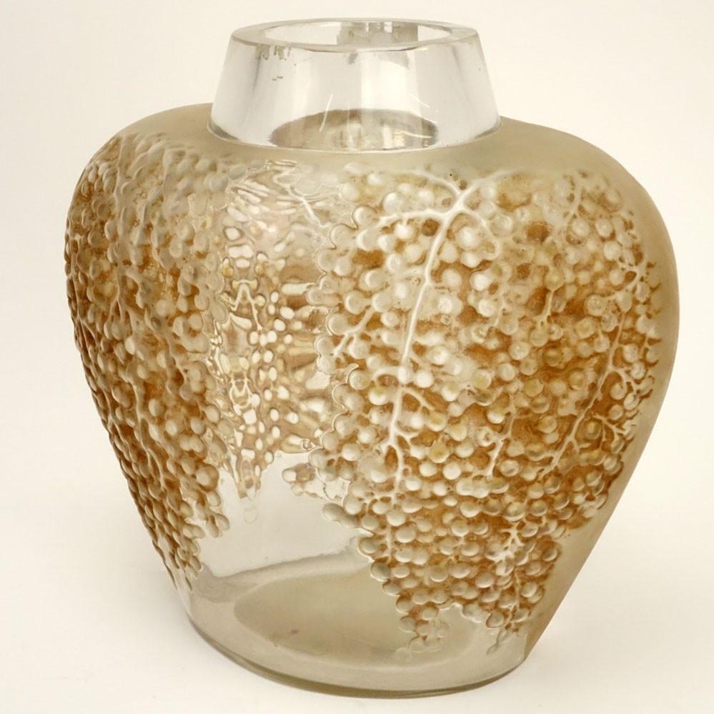 Molded Art Deco Vase 