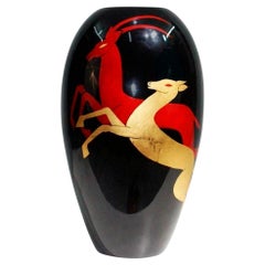 Vaso Art Deco firmato ,  "Bonega - Parigi" e "Christian Dior
