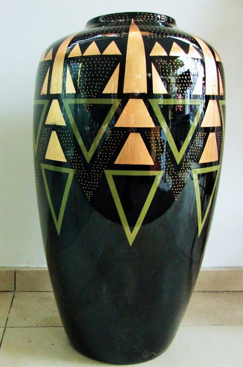 Art Deco Vase Style Dunand For Sale 4