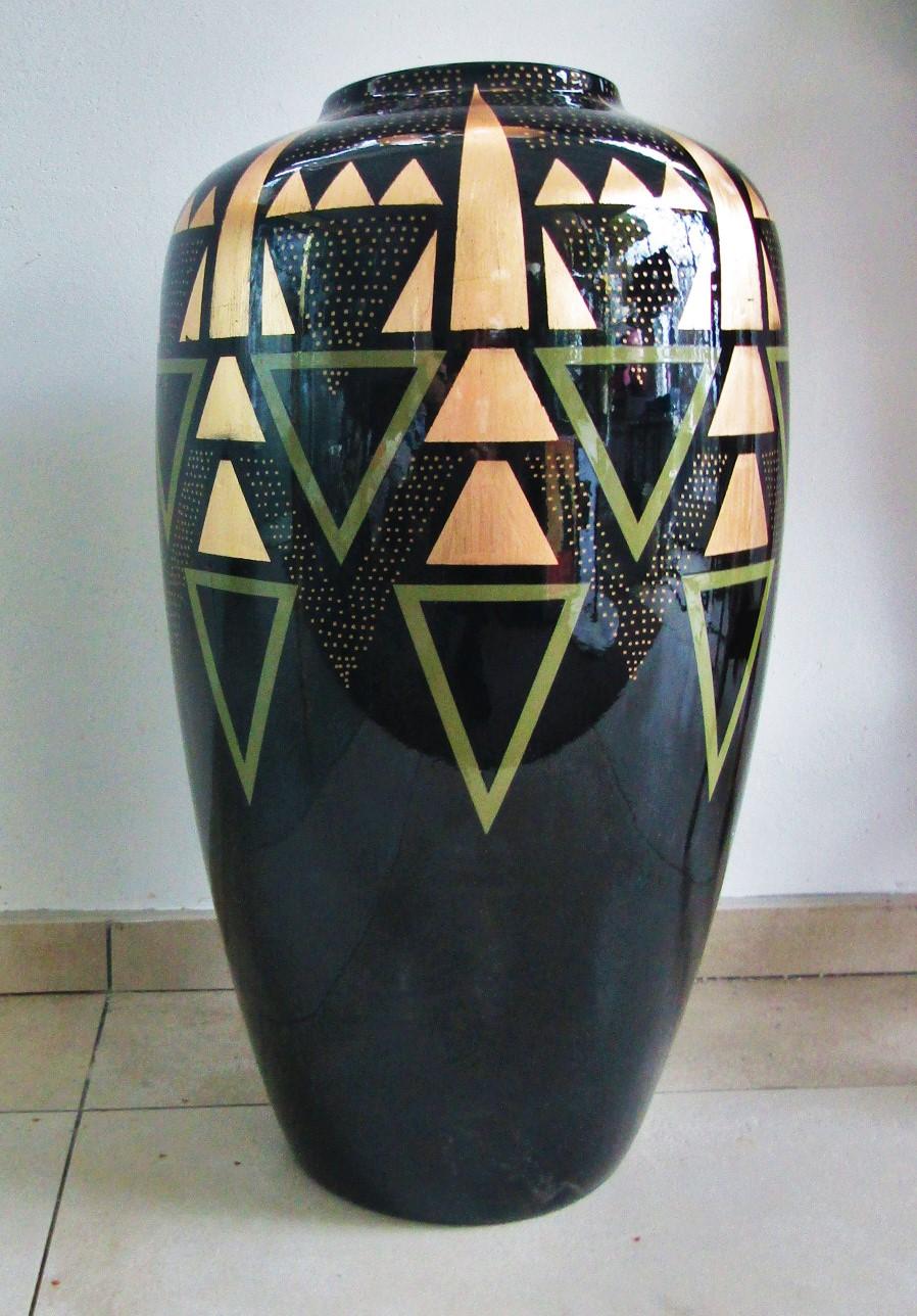 Vase im Art-déco-Stil Dunand im Angebot 7