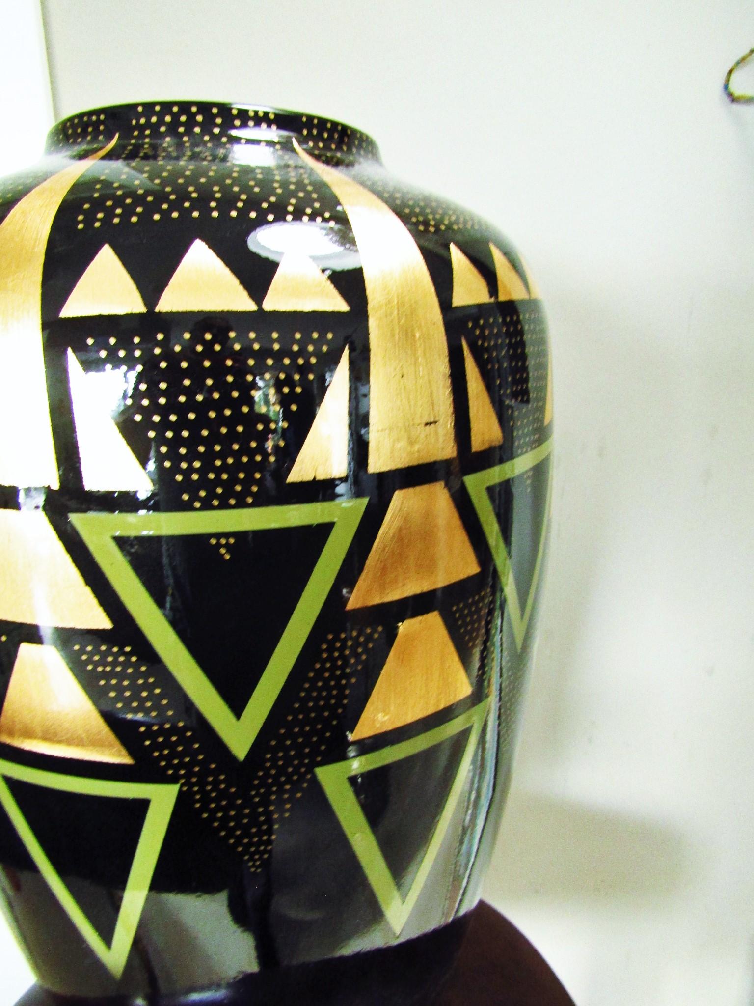 Vase im Art-déco-Stil Dunand im Angebot 2