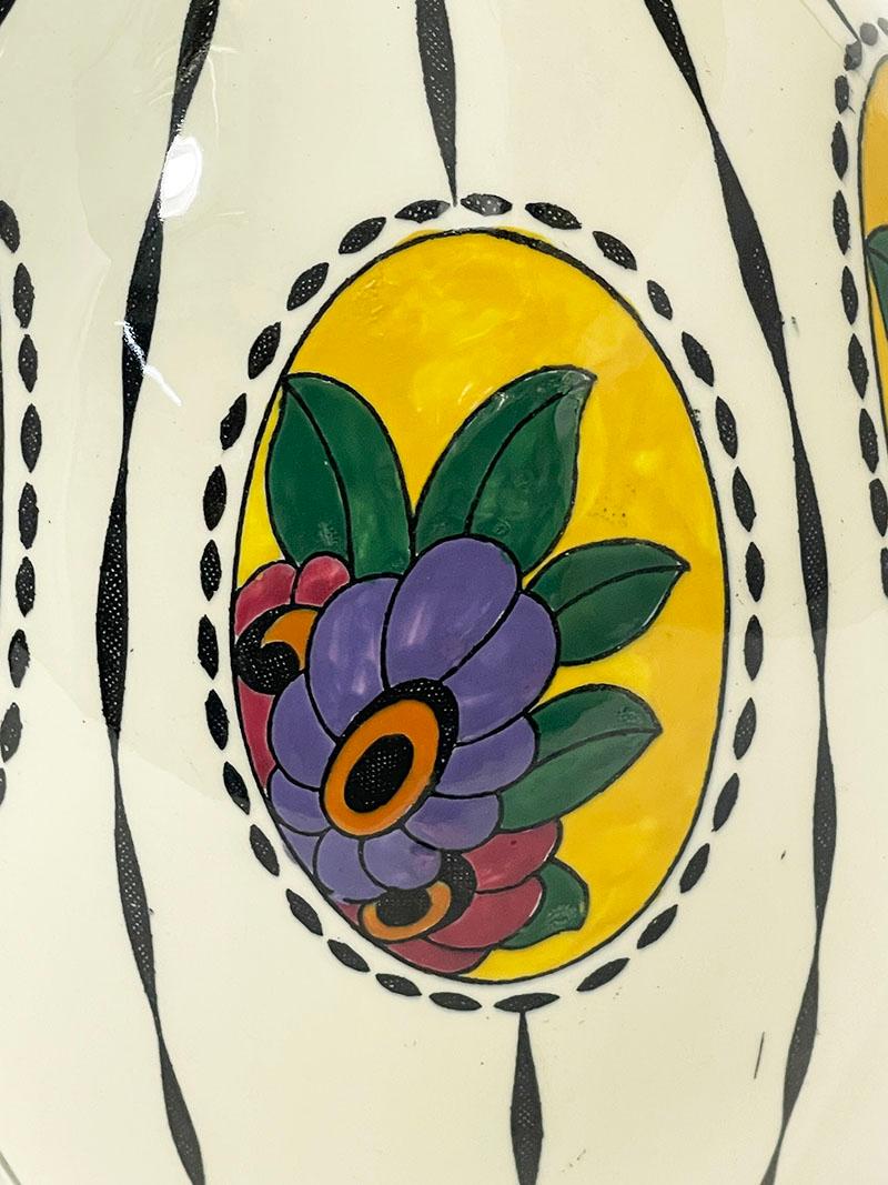20th Century Art Deco vases by Charles Catteau for Boch Frères, D781, 1920s For Sale