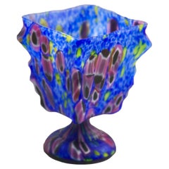 Art déco-Vase aus mehrschichtigem, mehrlagigem Glas aus Scailmont, Belgien
