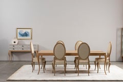 Modern Venise Dining Table, American Oak, Handmade in Portugal by Greenapple