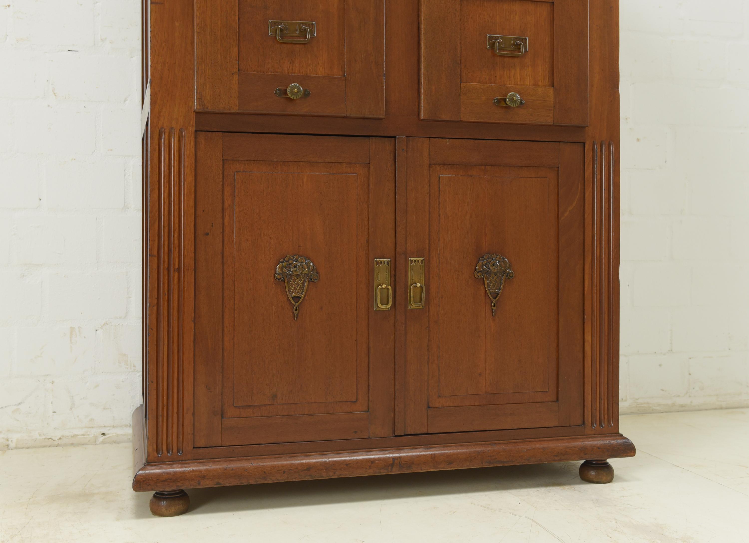 Meuble de rangement/armoire à tiroirs Art Déco Vertiko Filing, 1925 en vente 4