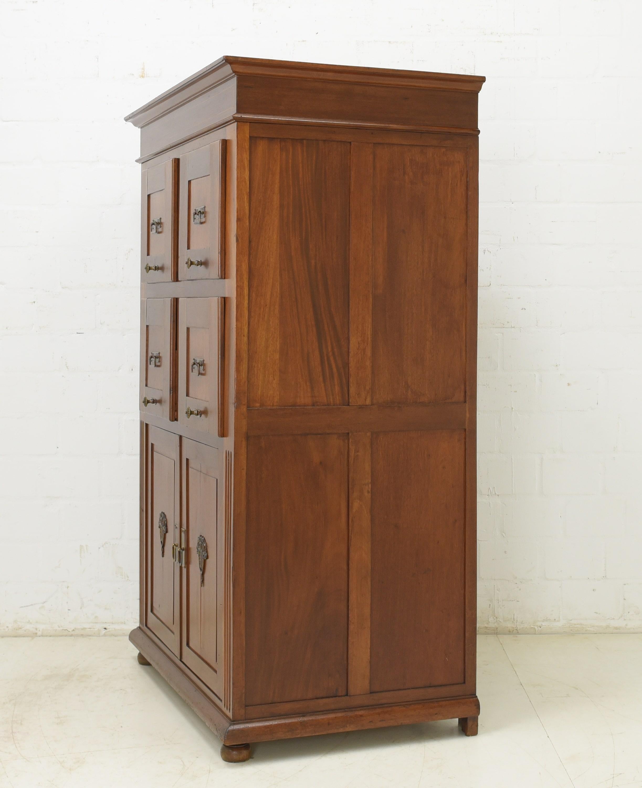 Meuble de rangement/armoire à tiroirs Art Déco Vertiko Filing, 1925 en vente 6