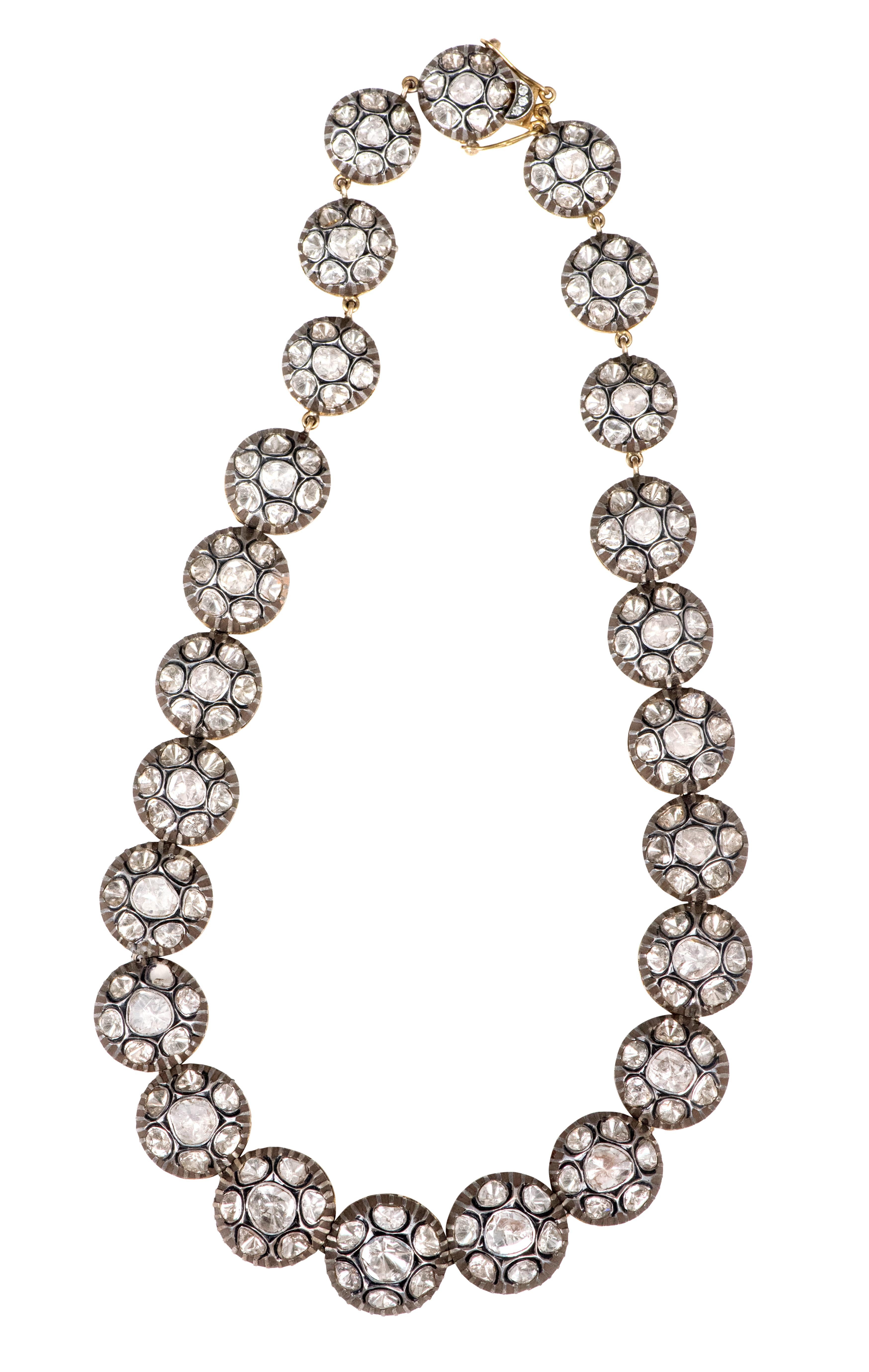 victorian polki necklace
