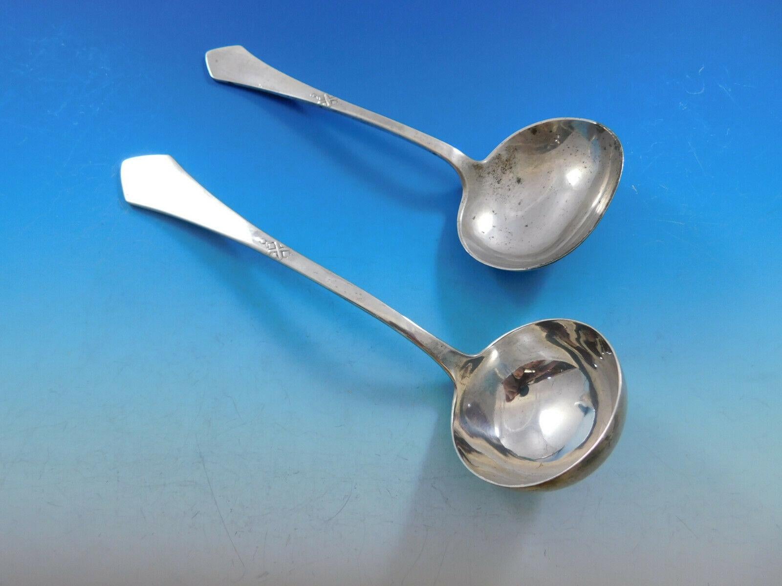 Service de couverts en argent 800 autrichien Art Déco de Vienne 165 pièces en vente 6