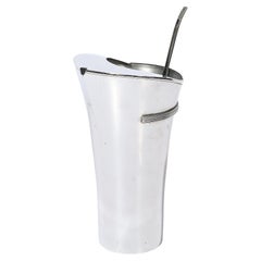 Brocca da cocktail cromata Art Deco "Viking" di Walter Von Nessen per Chase