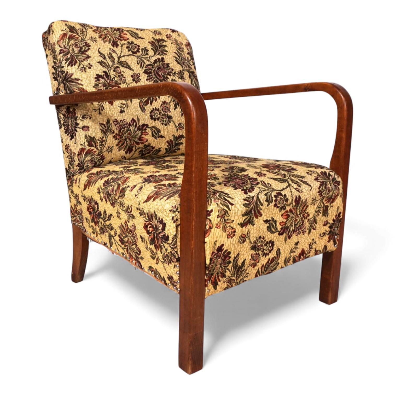 Sillón Art Decó vintage, 1930 en venta 4