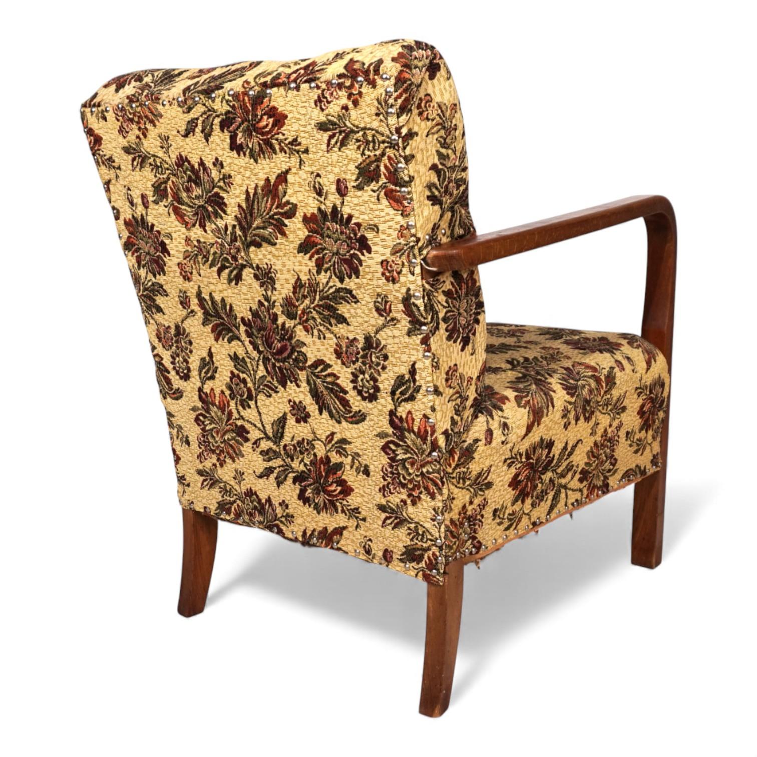 Sillón Art Decó vintage, 1930 en venta 1