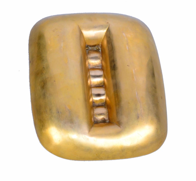 Art Deco Vintage Bronze Cigar Ashtray at 1stDibs